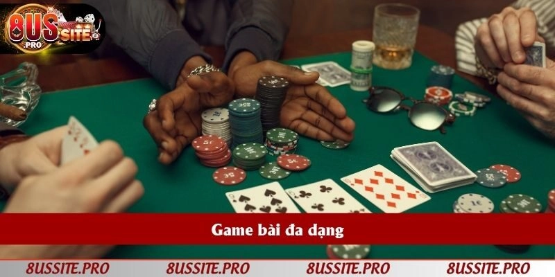 Sảnh game bài nhận được nhiều lượt yêu thích hiện nay