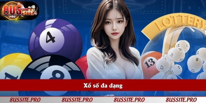 Các loại hình xổ số nhận được nhiều lượt quan tâm trong 8US